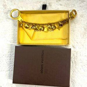 LV purse charm